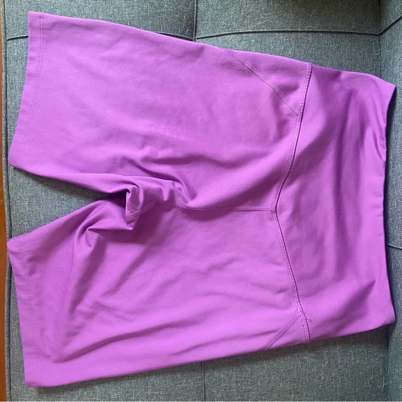 Girlfriend Collective high rise bike shorts wildflower size m - Picture 4 of 5